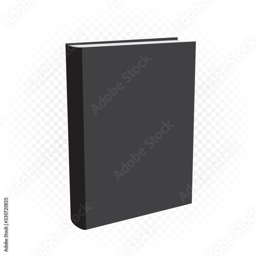 black book template mockup