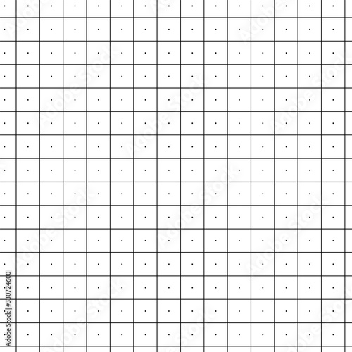 Ruled paper with a squared geometric grid.