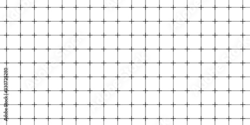 Square geometric grid pattern. Millimetric plotter paper.