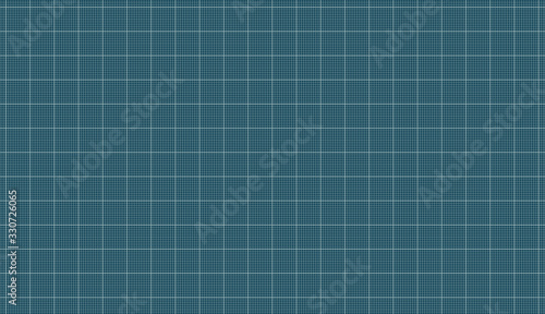 Seamless geometric grid. Architect blueprint paper template.