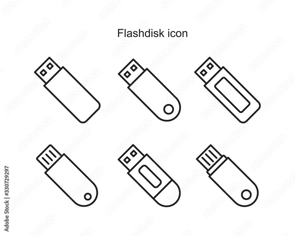 Flashdisk icon template black color editable. Flashdisk icon symbol Flat vector illustration for graphic and web design. Flashdisk icon template black color editable. Flashdisk icon symbol Flat vector illustration for graphic and web design.