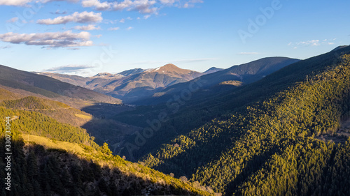 Beautiful mountains peak in the Spanish Pyrenees © Arpad