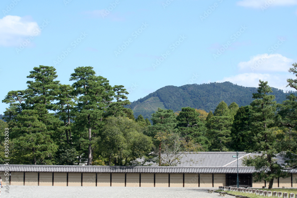 新緑の右大文字