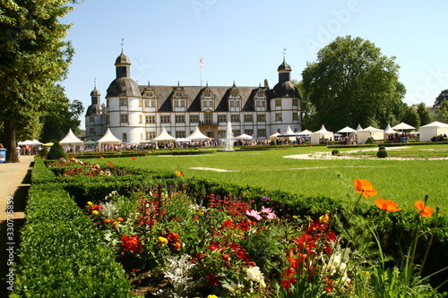 Paderborn - Schloss Neuhaus, NRW, Germany, baroque garden,