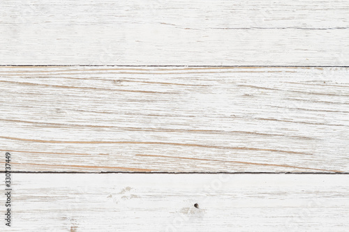 Weathered whitewash wood textured material background