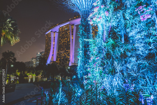 Photography Singapore at night