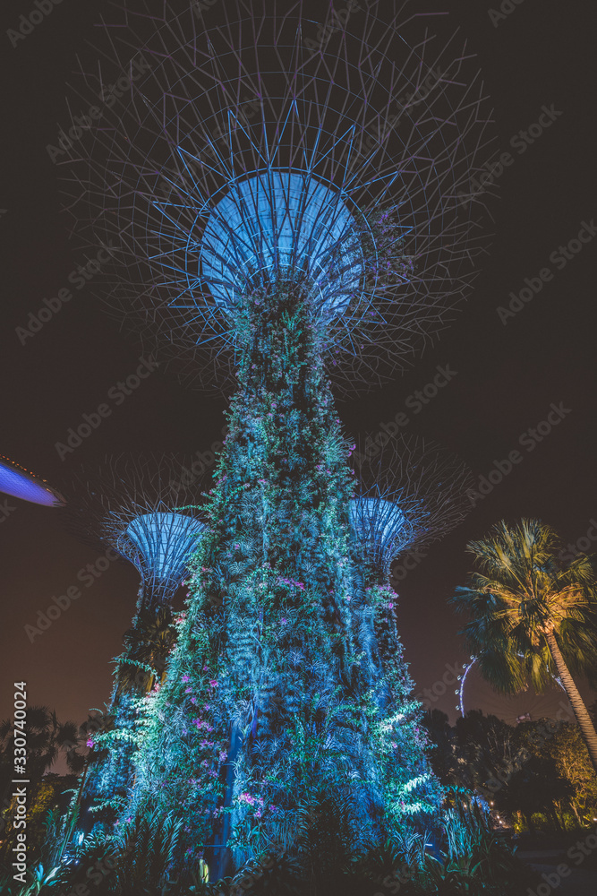 Obraz premium Singapore at night