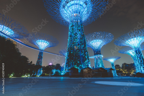 Singapore at night
