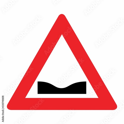 Dip traffic sign