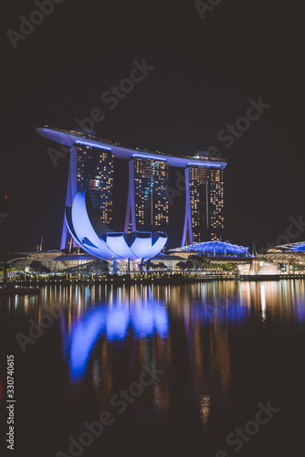 Photography Singapore at night