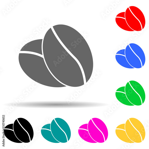 juice in a glass multi color style icon. Simple thin line, outline vector of web icons for ui and ux, website or mobile application
