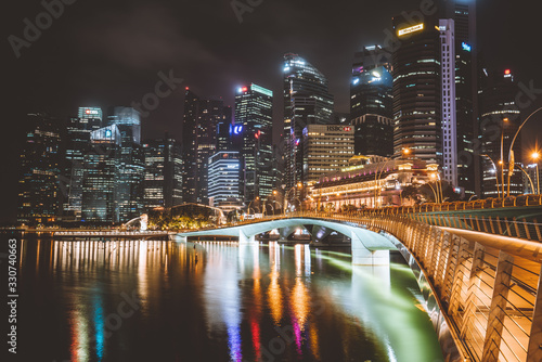 Singapore at night