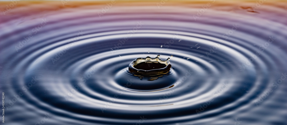 rippling after a few drops of coffee. rippling after a few drops of coffee.
