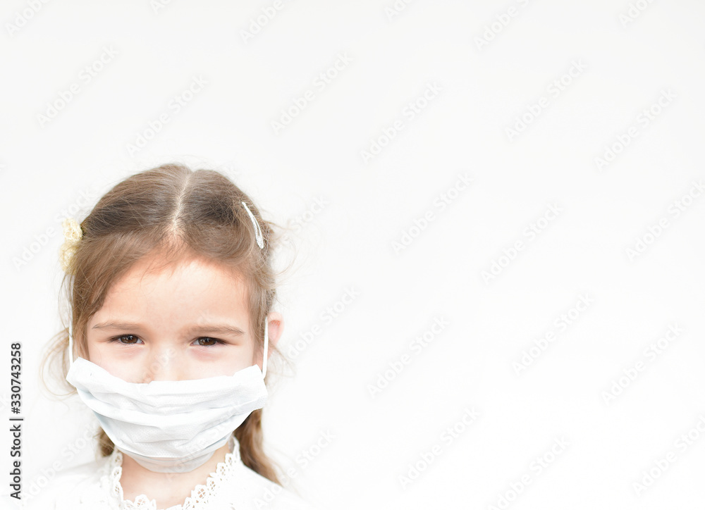 child in a medical bandage portrait close up child in a medical bandage portrait close up