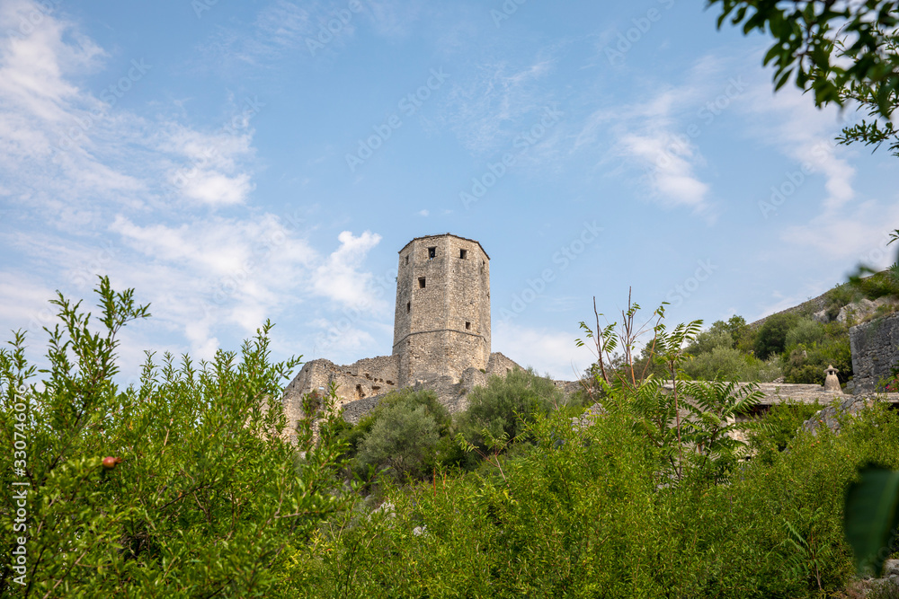 Pocitel Castle in Bosnia and Herzegovina