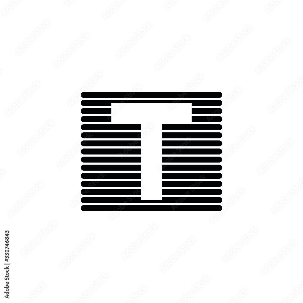TT T logo icon design template TT T logo icon design template