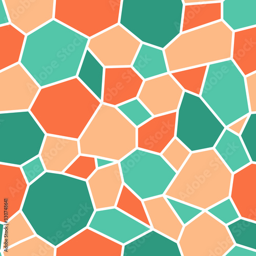 Seamless pattern, ornate turtle shell pattern. vector seamless pattern with hand drawn doodle turtle shell.Vector stock illustration, EPS10