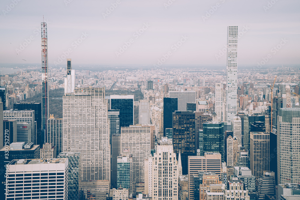 Obraz premium New York panorama view