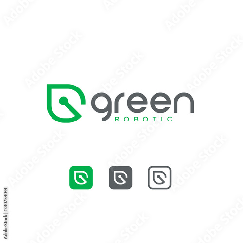 Modern Letter G For Technology Logo Design Template