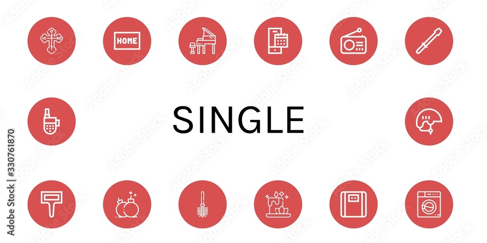 single icon set single icon set