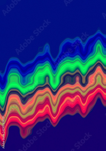 Color Wave Background design images templates  Abstract waves background and zigzag pattern 