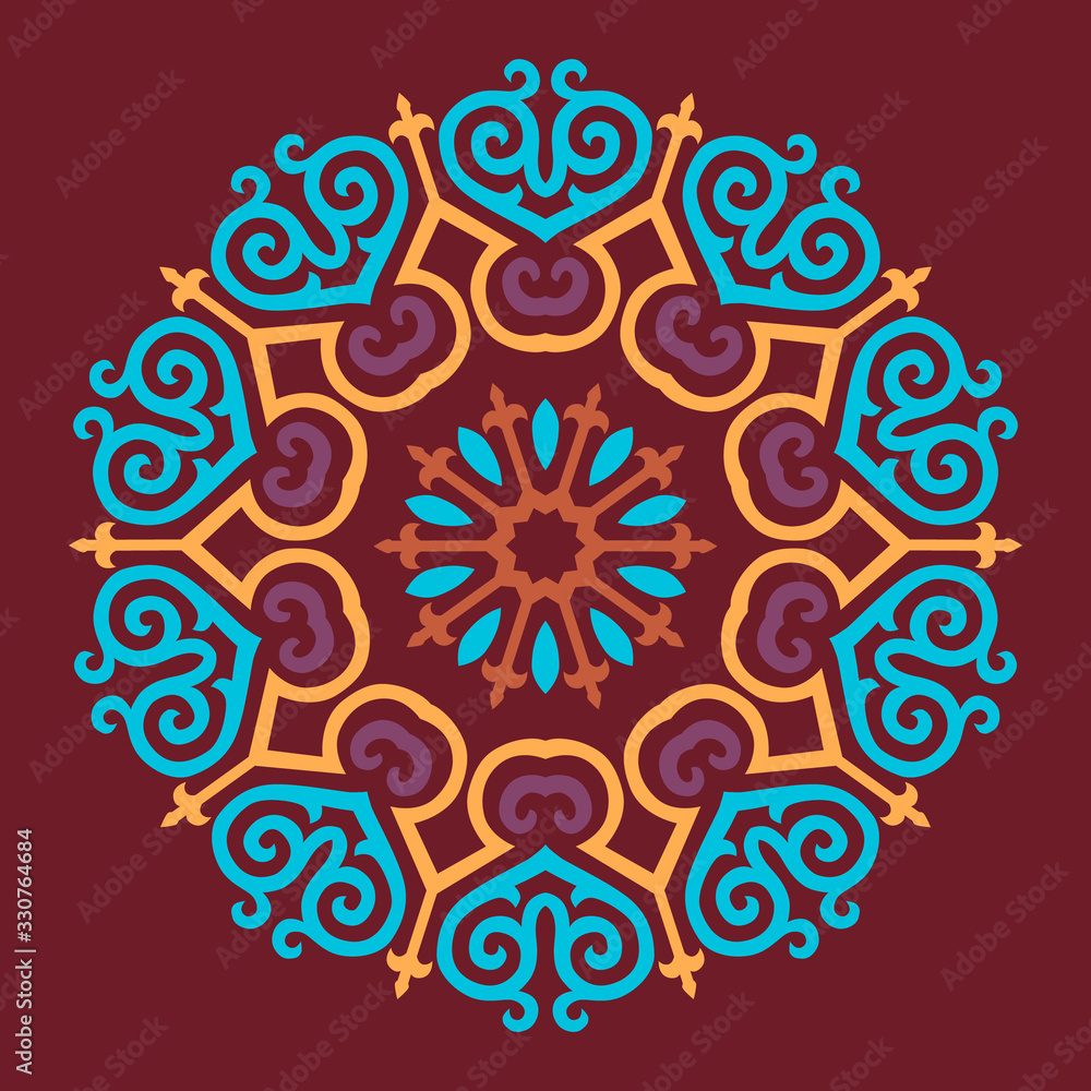 Caucasian ornament symbol Caucasian ornament symbol
