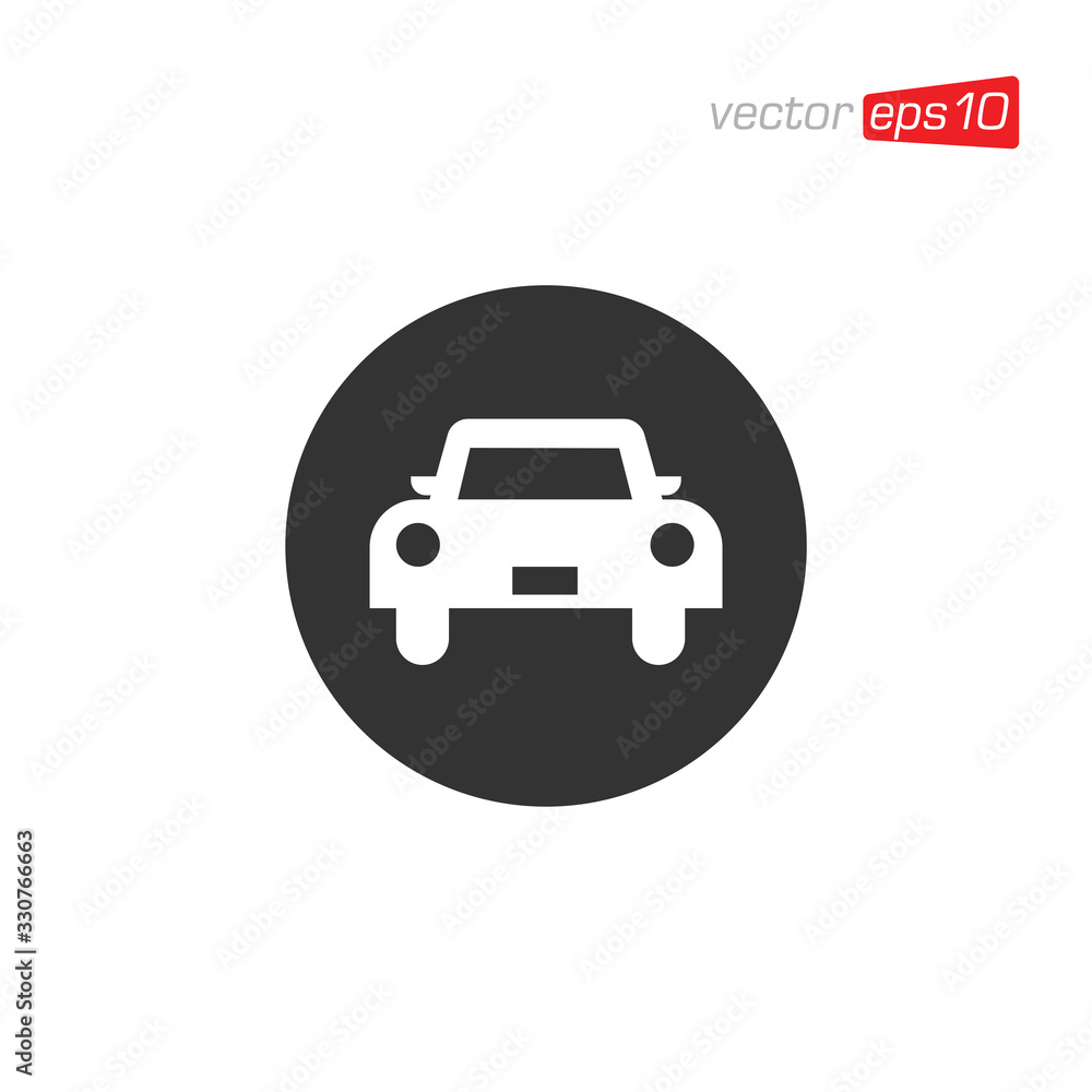 Car Icon Logo Design Vector