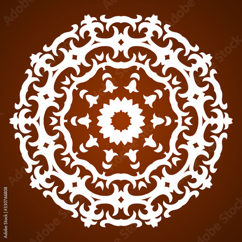 Caucasian ornament symbol