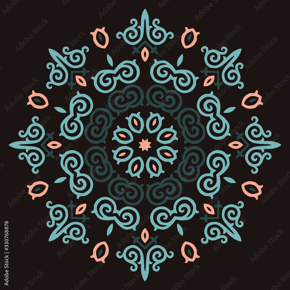 Caucasian ornament symbol