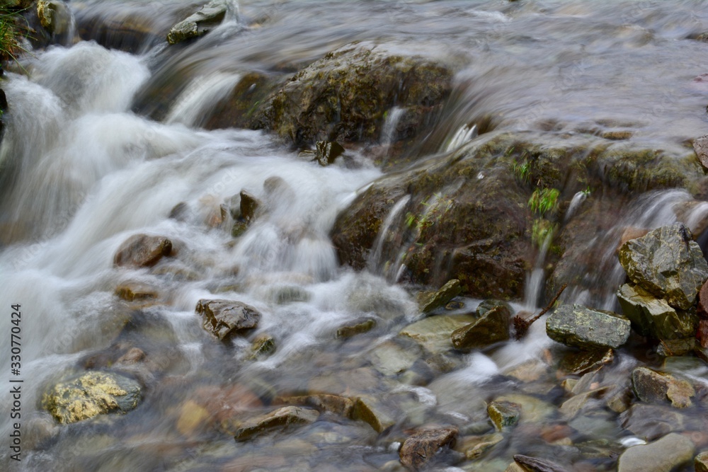 stream over rocks