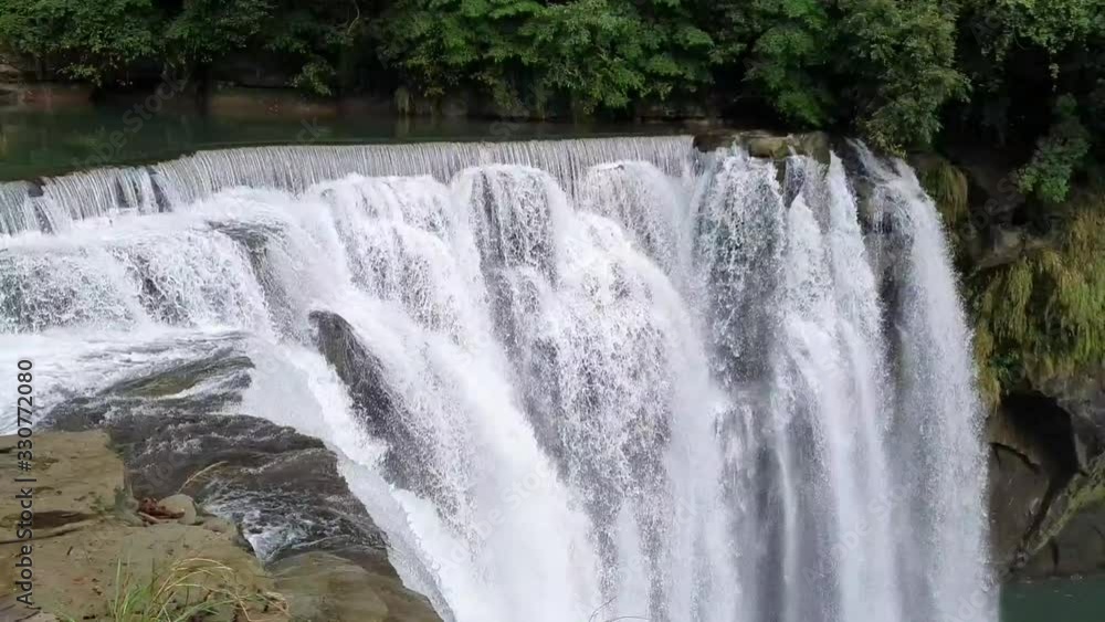 waterfall in forest at shifen Taiwan waterfall in forest at shifen Taiwan