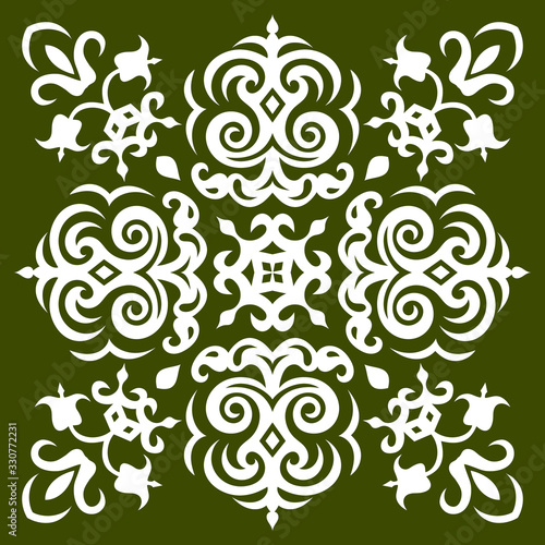 Caucasian ornament symbol