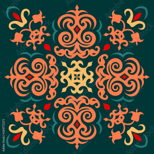 Caucasian ornament symbol