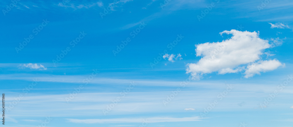 soft clouds and blue sky in springtime soft clouds and blue sky in springtime