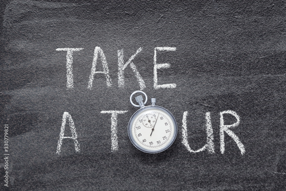 Fototapeta premium take a tour watch