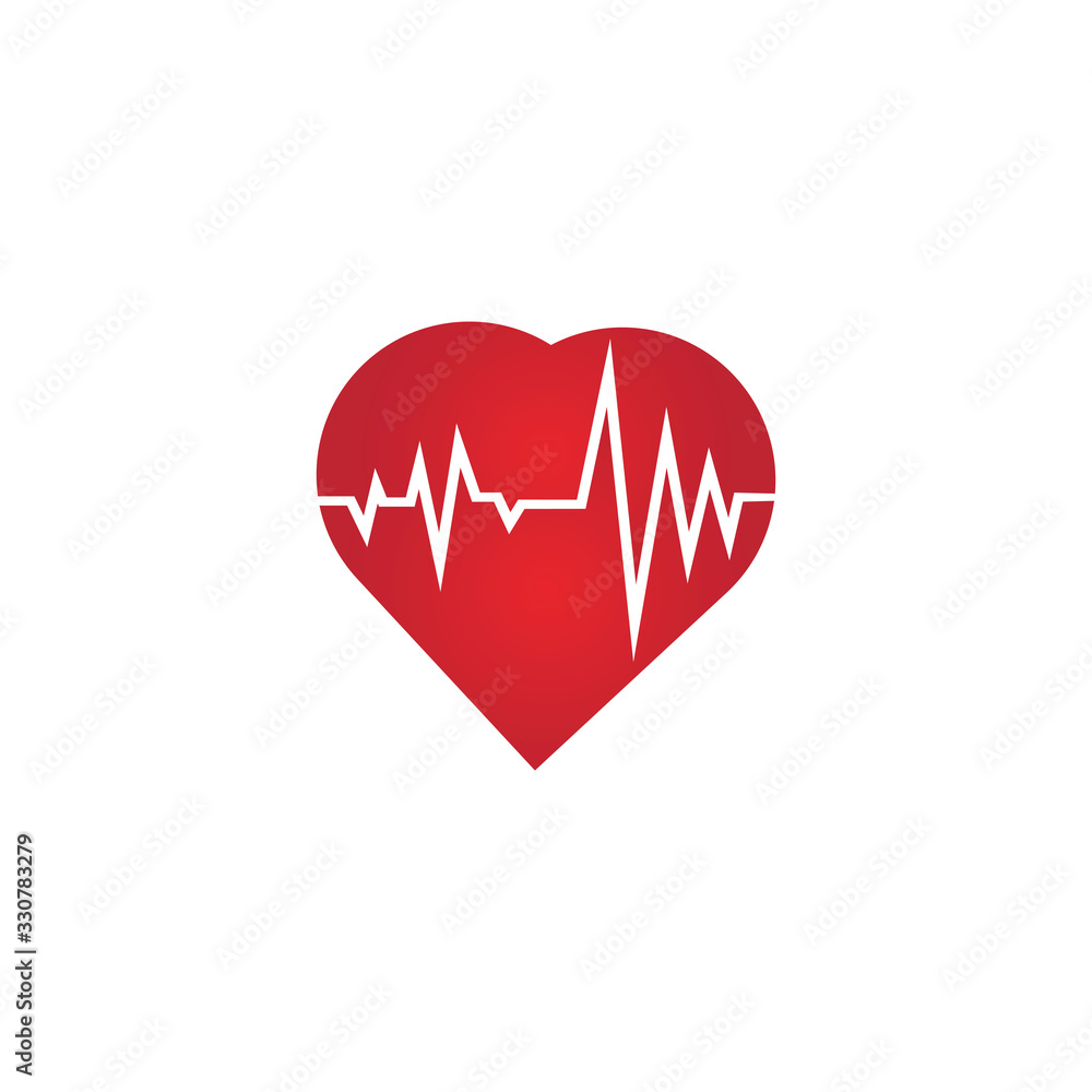 Heart rate icon - health monitor. Red Heart Rate.Blood pressure vector icon, heart cheering cardiogram, good health logo, healthy pulse flat symbol, medical pulsometer element. Heart rate icon - health monitor. Red Heart Rate.Blood pressure vector icon, heart cheering cardiogram, good health logo, healthy pulse flat symbol, medical pulsometer element.