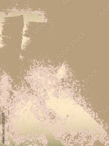 Abstract marble painting texture with gold foil decorations. Trendy 