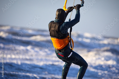 Kitesurfing
