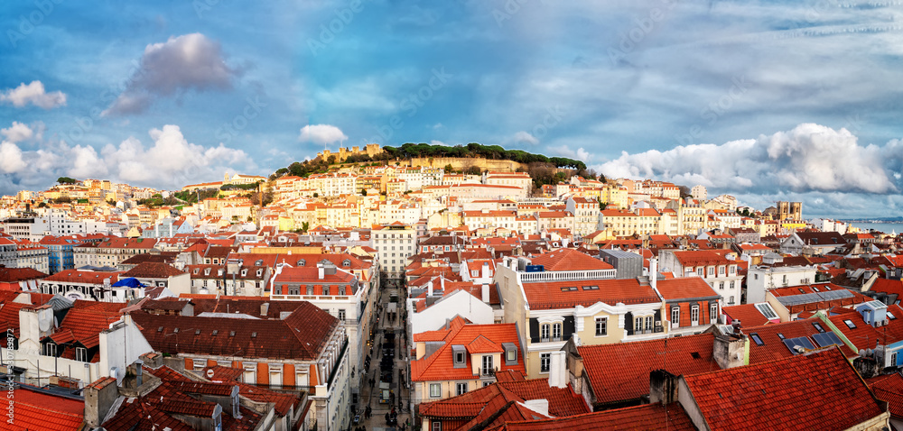 Saint George's Castle , Lisbon, Portugal