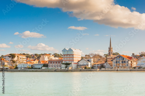 The seaside town of Arcachon, Gironde, France photo