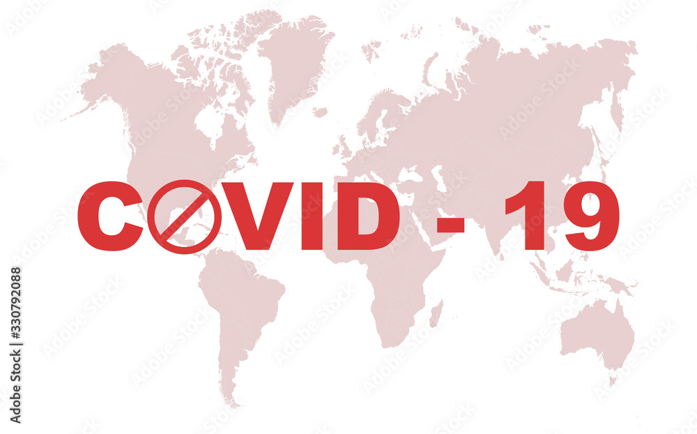 Illustrations concept coronavirus COVID-19. virus wuhan from china. Vector illustrate.