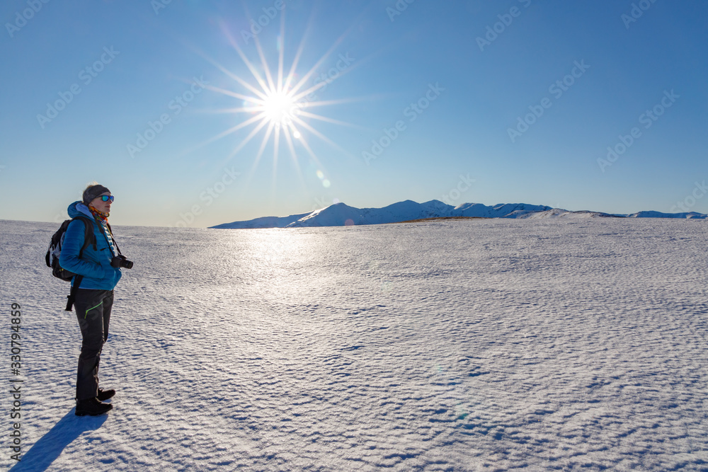 Discover beautiful Romanian Mountains.- Winter landscape. Discover beautiful Romanian Mountains.- Winter landscape.