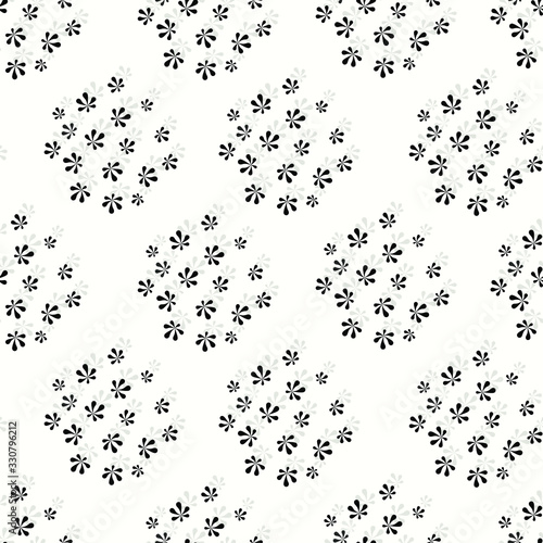 Seamless floral pattern. Background in small flowers for textiles  fabrics  cotton fabric  covers  wallpaper  print  gift wrapping  postcard  scrapbooking.