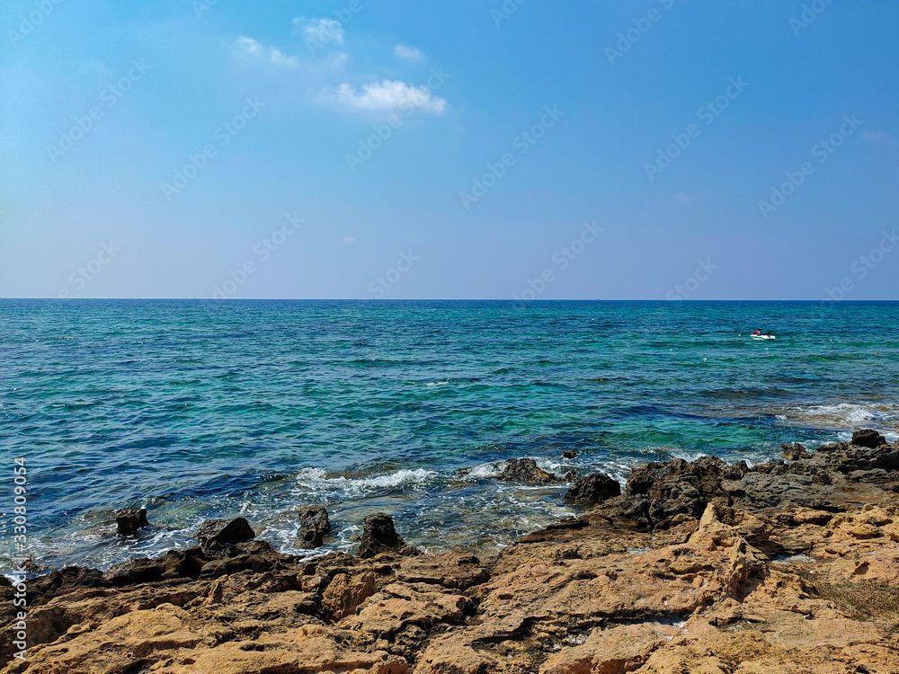 Mediterranean sea landscape in Ayia Napa