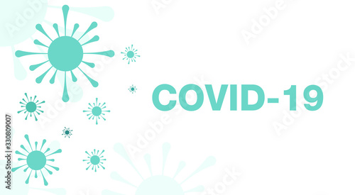 Coronavirus abstract background. Medical Genetics Bacteriological Microorganism.