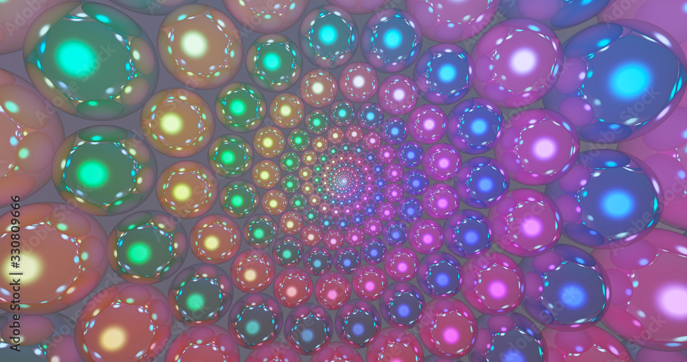 Bubble Spiral Rainbow Galaxy Snake Bubble Spiral Rainbow Galaxy Snake