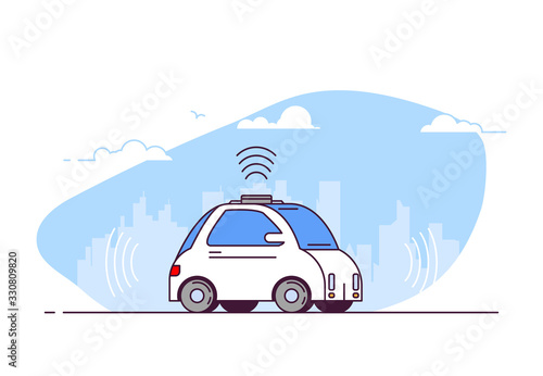Autopilot car line style