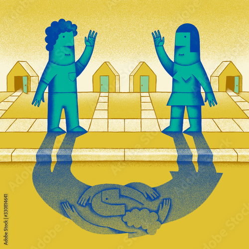 Social Distance: Friends and Neighbors