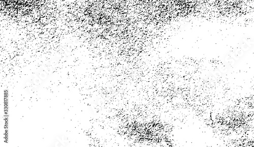 Wallpaper Mural Abstract vector noise. Small particles of debris and dust. Distressed uneven background. Grunge texture overlay with rough and fine grains isolated on white background. Vector illustration. EPS10. Torontodigital.ca