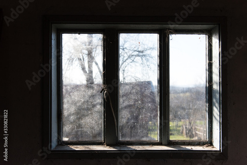 old window wa abandoned house